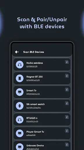 Скриншот 3 — Bluetooth Finder & BLE Scanner