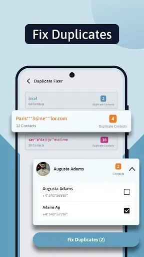 Скриншот 6 — Contact Folder Organizer