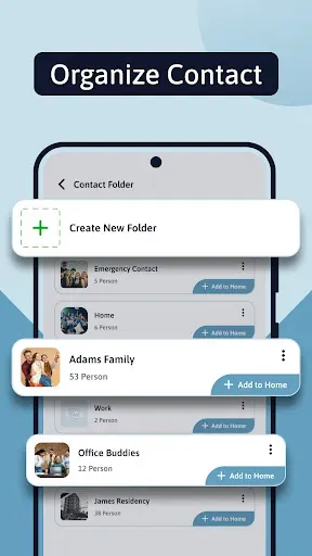 Скриншот 8 — Contact Folder Organizer