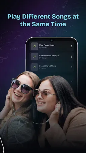 Скриншот 3 — Dual Music Player: Left Right