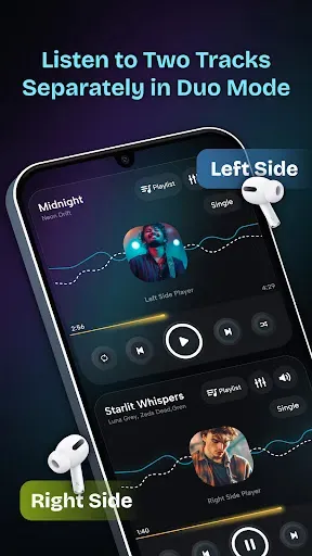 Скриншот 8 — Dual Music Player: Left Right