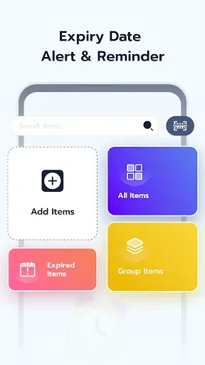 Скриншот 1 — Expiry Date Alert & Reminder