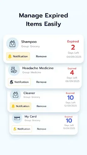 Скриншот 6 — Expiry Date Alert & Reminder