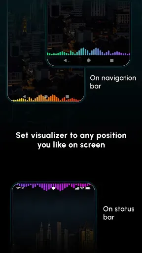 Скриншот 2 — Floating Music Visualizer