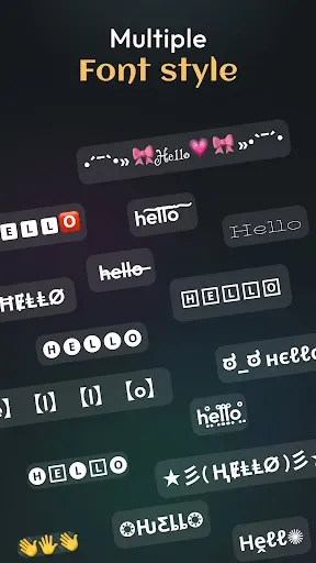Скриншот 6 — Keyboard Themes Fonts & Social