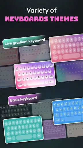Скриншот 8 — Keyboard Themes Fonts & Social
