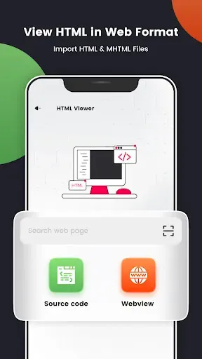 Скриншот 3 — HTML / MHTML Viewer