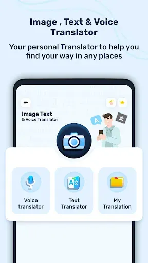 Скриншот 1 — Image, Text & Voice Translator