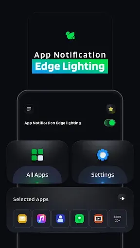 Скриншот 7 — App Notification Edge Lighting