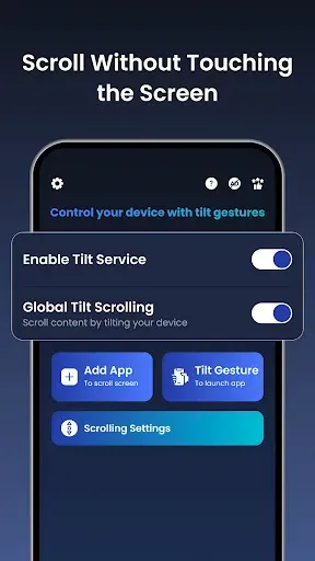 Скриншот 1 — Auto Scroll by Phone Tilt