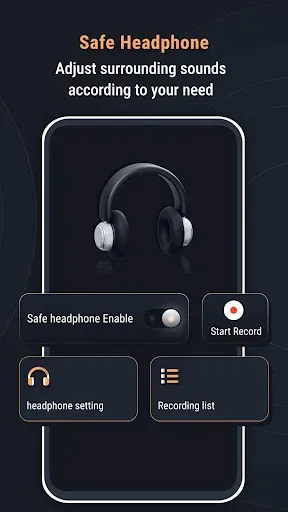 Скриншот 2 — Safe Hearing: Recording Aid