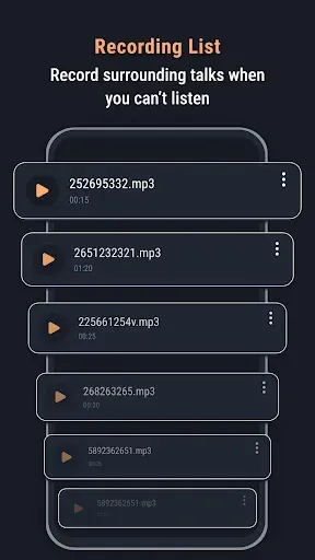 Скриншот 4 — Safe Hearing: Recording Aid
