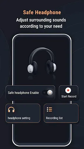 Скриншот 6 — Safe Hearing: Recording Aid