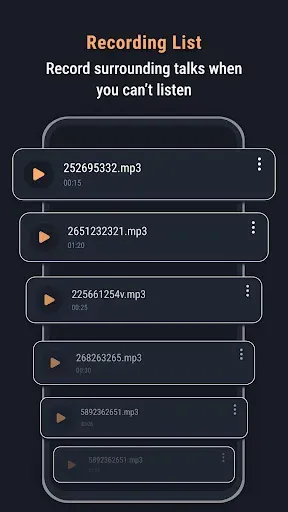 Скриншот 8 — Safe Hearing: Recording Aid
