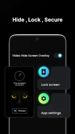 Скриншот 6 — Video Hide Screen Overlay