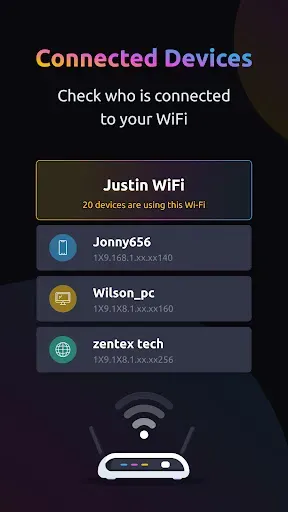 Скриншот 3 — WiFi Manager & Data Monitor