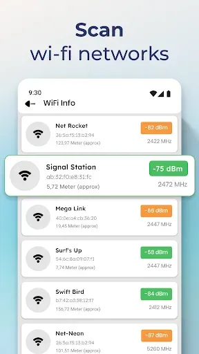 Скриншот 3 — Network Wi-Fi Info & SIM Tools