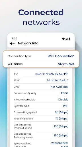 Скриншот 5 — Network Wi-Fi Info & SIM Tools