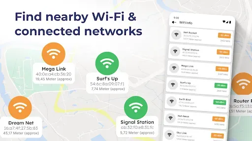 Скриншот 8 — Network Wi-Fi Info & SIM Tools