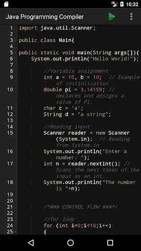 Скриншот 1 — Jedona - Compiler for Java