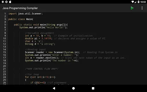 Скриншот 6 — Jedona - Compiler for Java
