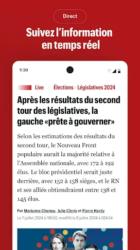 Скриншот 6 — Le Parisien : l'info en direct