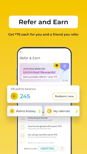 Скриншот 5 — KreditBee: Personal Loans, UPI