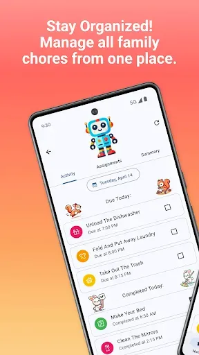 Скриншот 1 — Family Chore Manager