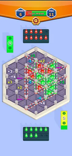 Скриншот 2 — Треугольники (игра)