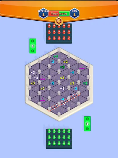 Скриншот 4 — Треугольники (игра)
