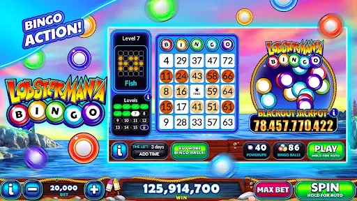 Скриншот 4 — Lobstermania Slots Casino App
