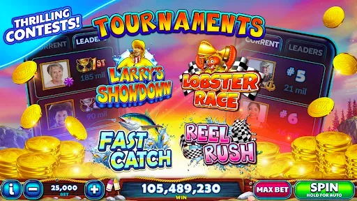Скриншот 7 — Lobstermania Slots Casino App