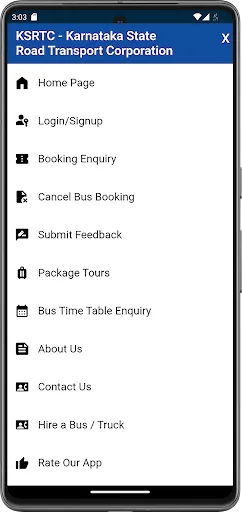 Скриншот 2 — KSRTC AWATAR Booking App