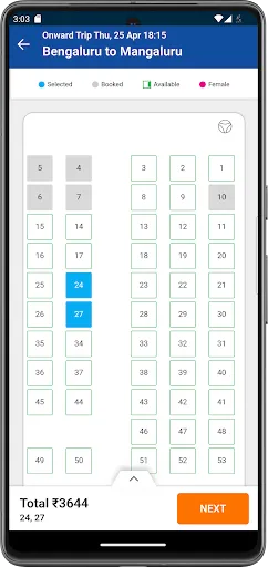 Скриншот 4 — KSRTC AWATAR Booking App