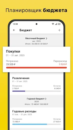 Скриншот 6 — Денежный менеджер