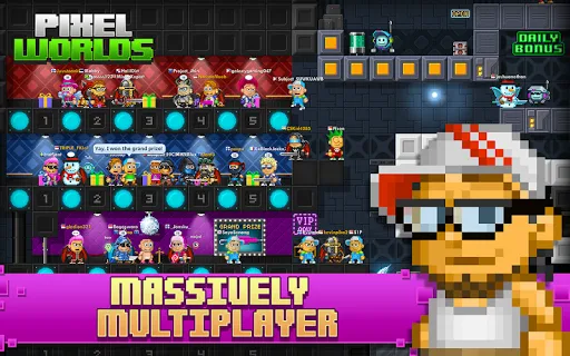Скриншот 2 — Pixel Worlds: MMO Sandbox