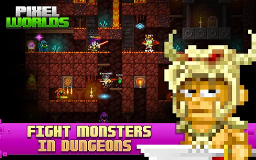 Скриншот 3 — Pixel Worlds: MMO Sandbox