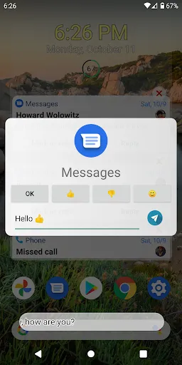 Скриншот 5 — Notification Widget