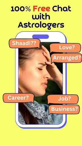 Скриншот 1 — KundliChat Palm Reading & Chat