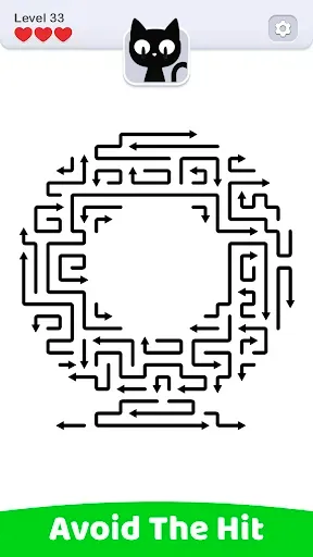 Скриншот 2 — Tap Arrows: Escape Puzzle