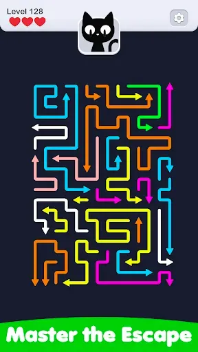 Скриншот 5 — Tap Arrows: Escape Puzzle