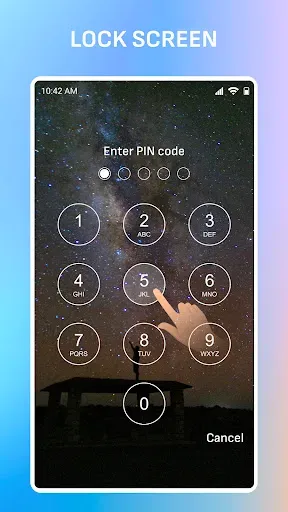 Скриншот 5 — Экран блокировки