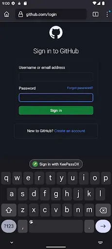 Скриншот 2 — KeePassDX - менеджер паролей