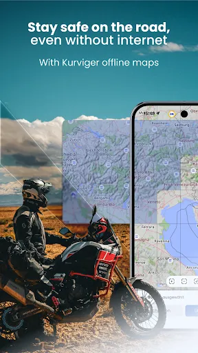 Скриншот 6 — Kurviger Motorcycle Navigation