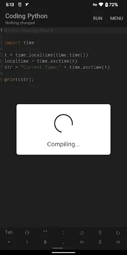 Скриншот 3 — Coding Python