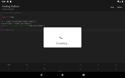 Скриншот 7 — Coding Python