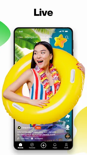 Скриншот 4 — SnackVideo - Video & Live Show