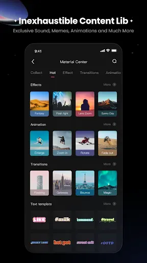 Скриншот 4 — KwaiCut - Video Editor