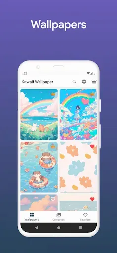 Скриншот 1 — Kawaii Wallpaper