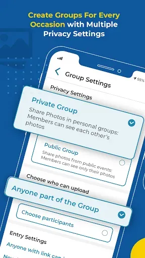 Скриншот 1 — Kwikpic - Smart Photo Sharing